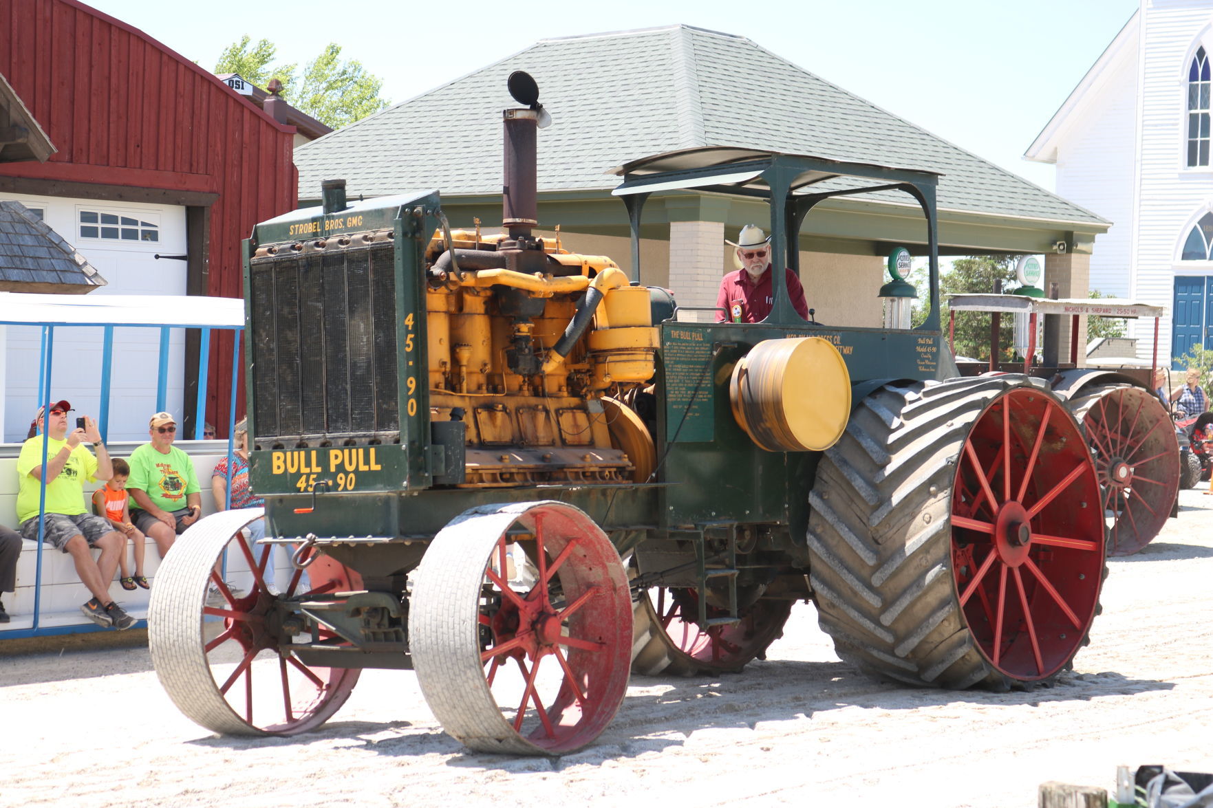 Steam - bull pull